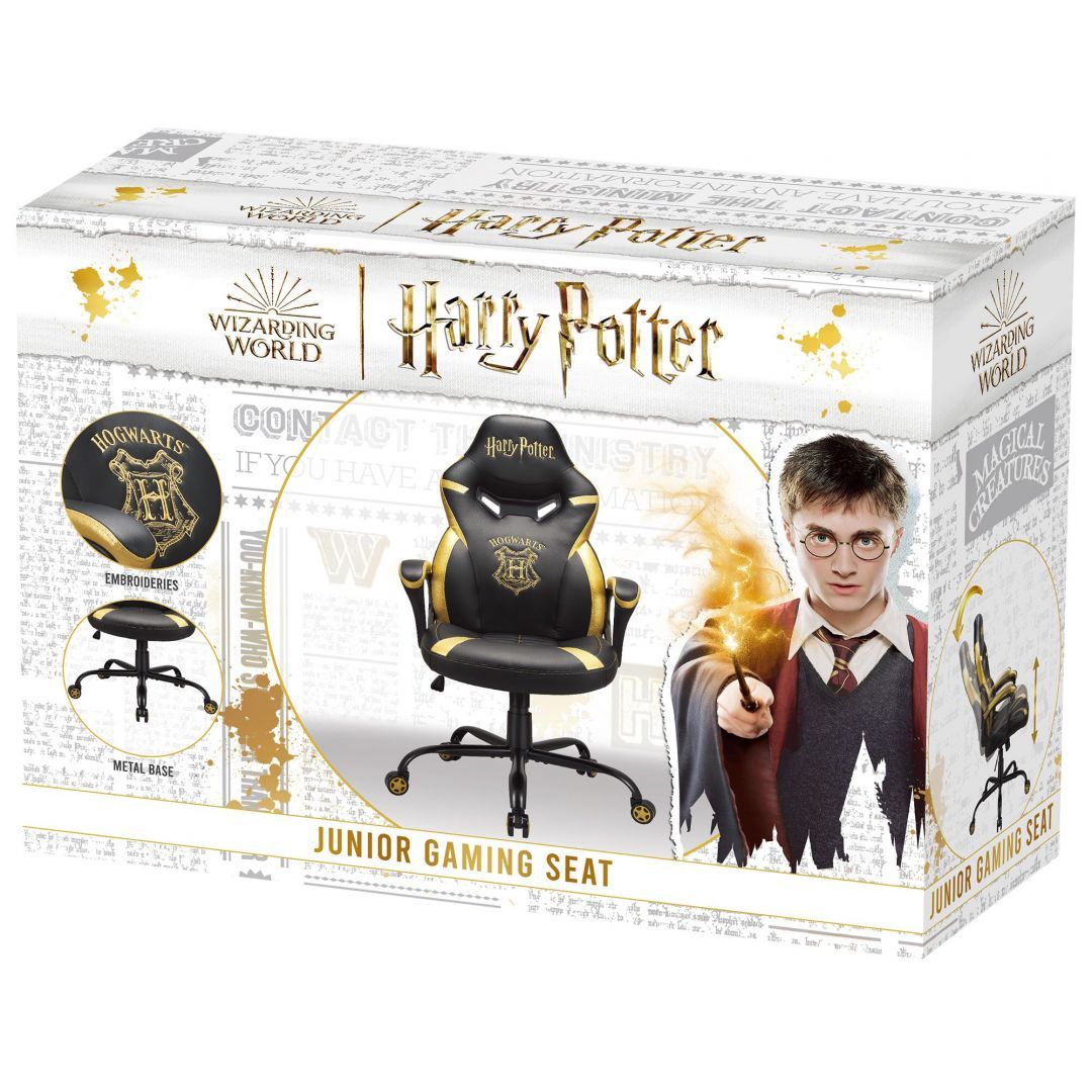 Subsonic Multi Junior Hogwarts Gaming Chair Black/Gold