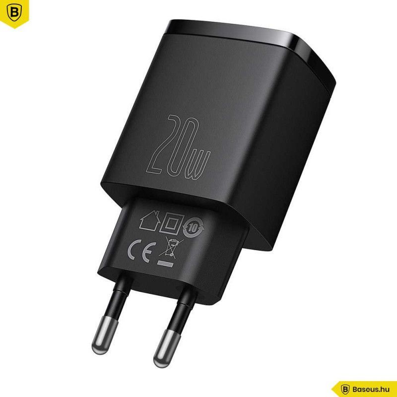 Baseus Compact Charger Black