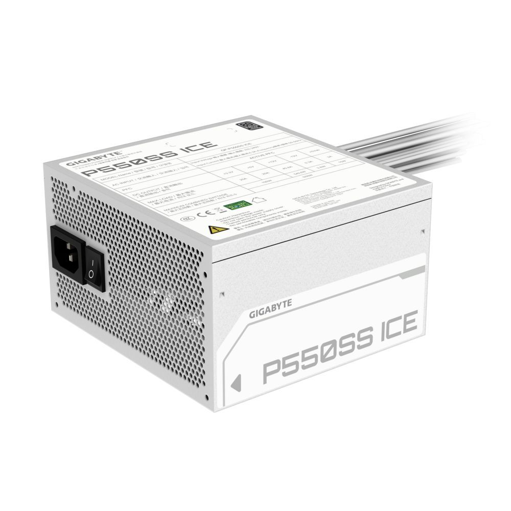 Gigabyte 550W 80+ Silver P550SS ICE