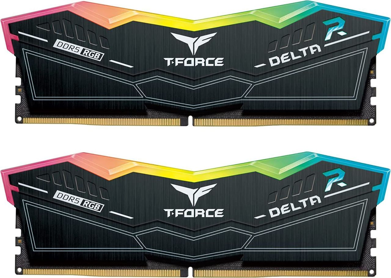 TeamGroup 32GB DDR5 6000MHz Kit(2x16GB) T-Force Delta RGB Black