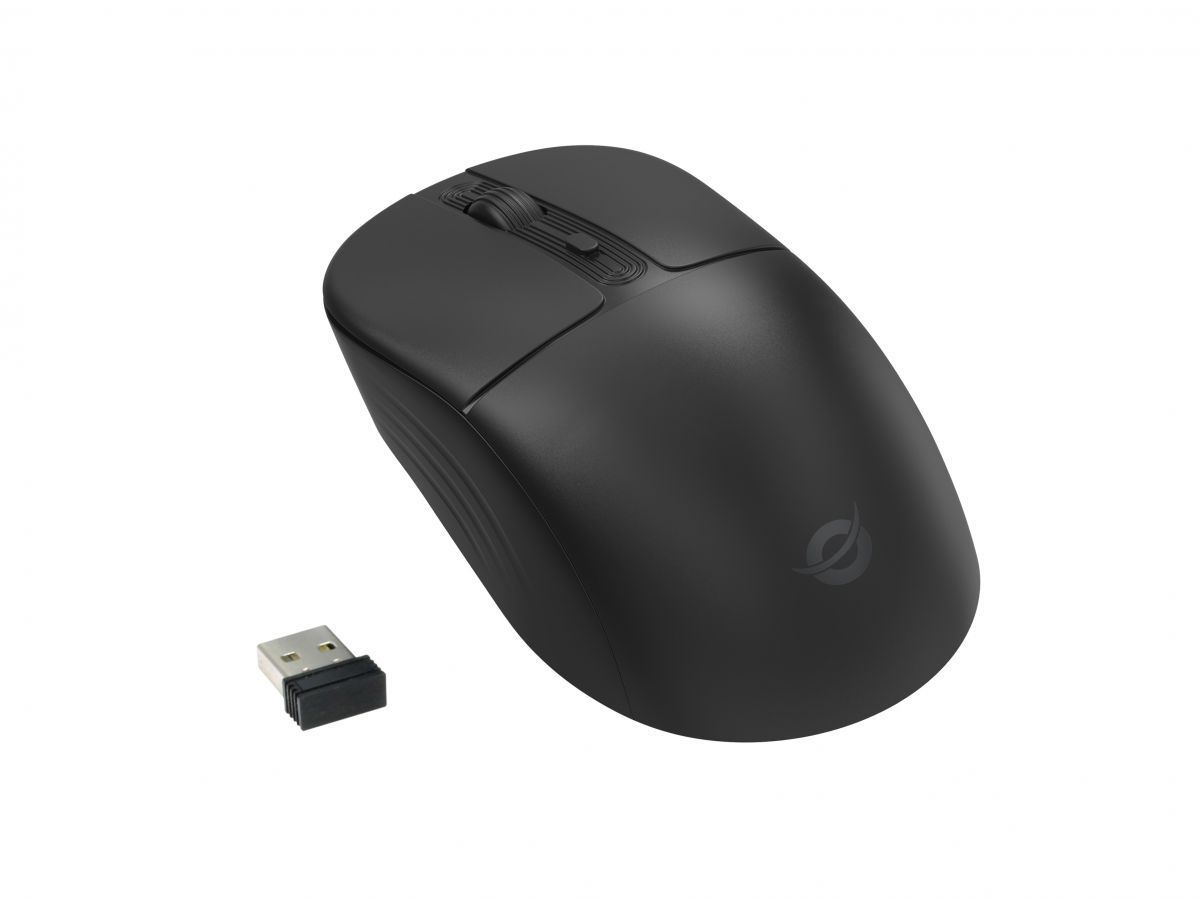 Conceptronic LORCAN04B 4-Button Dual Mode Wireless Mouse Black