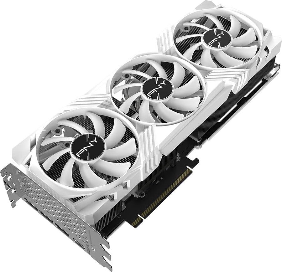 PNY GeForce RTX4070 Ti Super 16GB DDR6X VERTO Triple Fan OC White