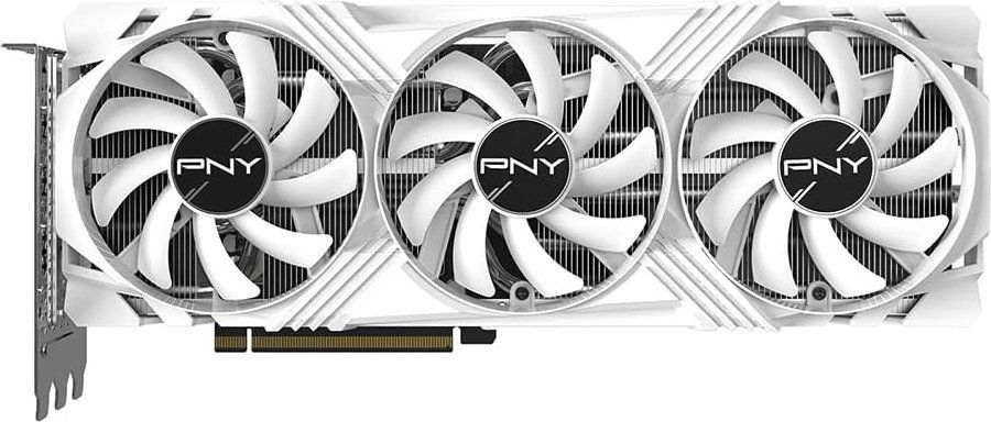 PNY GeForce RTX4070 Ti Super 16GB DDR6X VERTO Triple Fan OC White