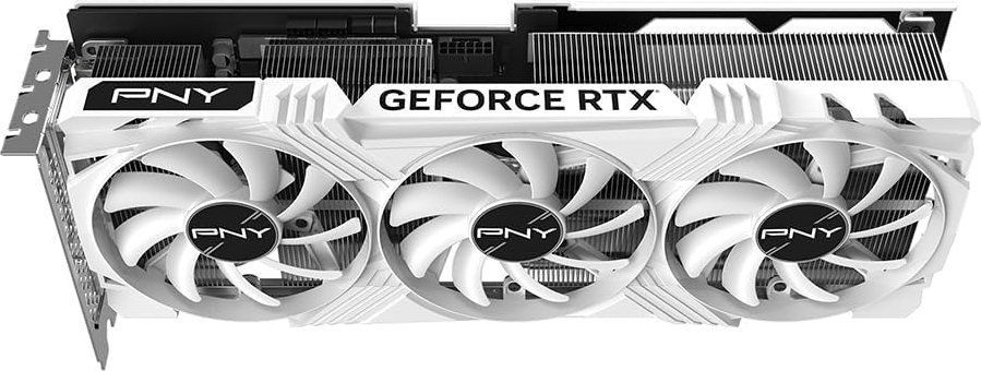 PNY GeForce RTX4070 Ti Super 16GB DDR6X VERTO Triple Fan OC White