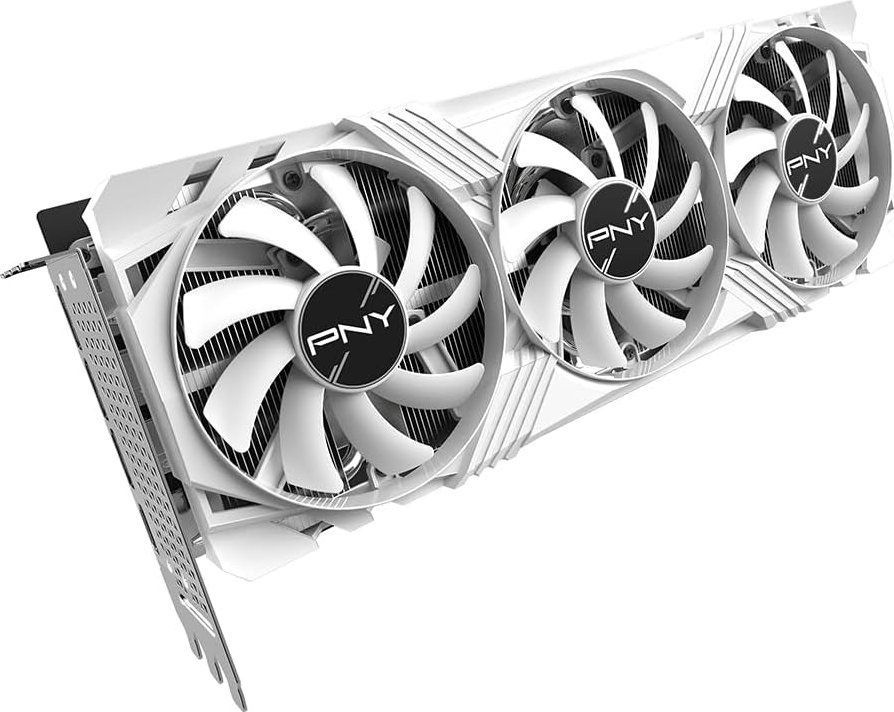 PNY GeForce RTX4070 Ti Super 16GB DDR6X VERTO Triple Fan OC White