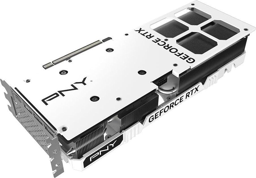 PNY GeForce RTX4070 Ti Super 16GB DDR6X VERTO Triple Fan OC White