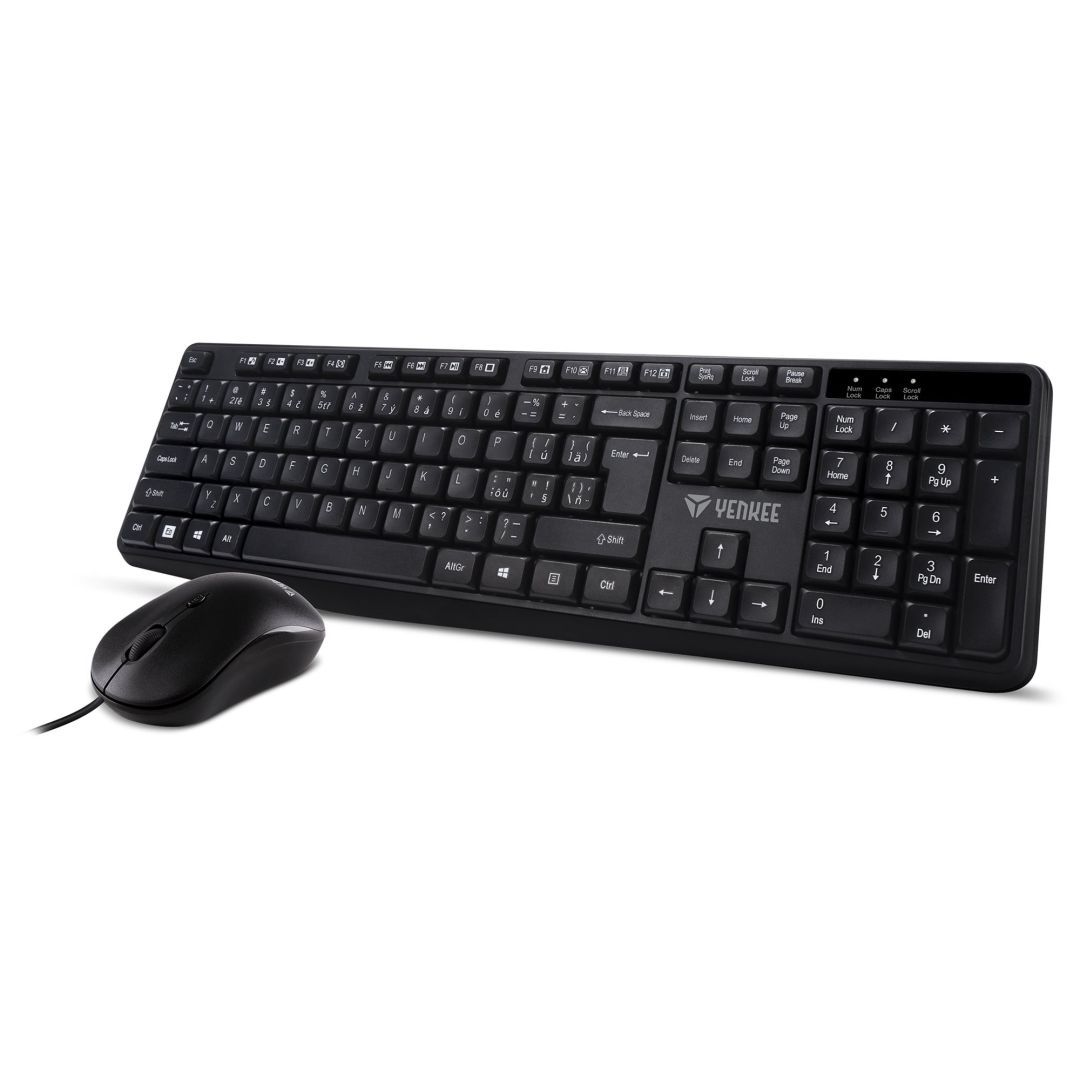 Yenkee YKM 1007HU Air Keyboard Combo Black