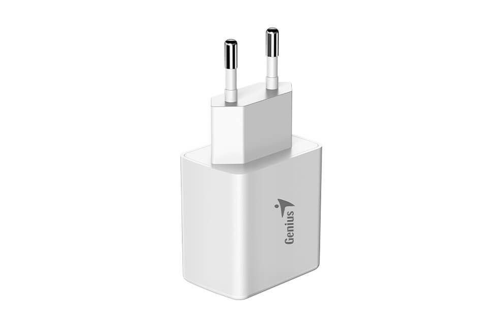 Genius PD-20AC 20W Fast Wall Charger White