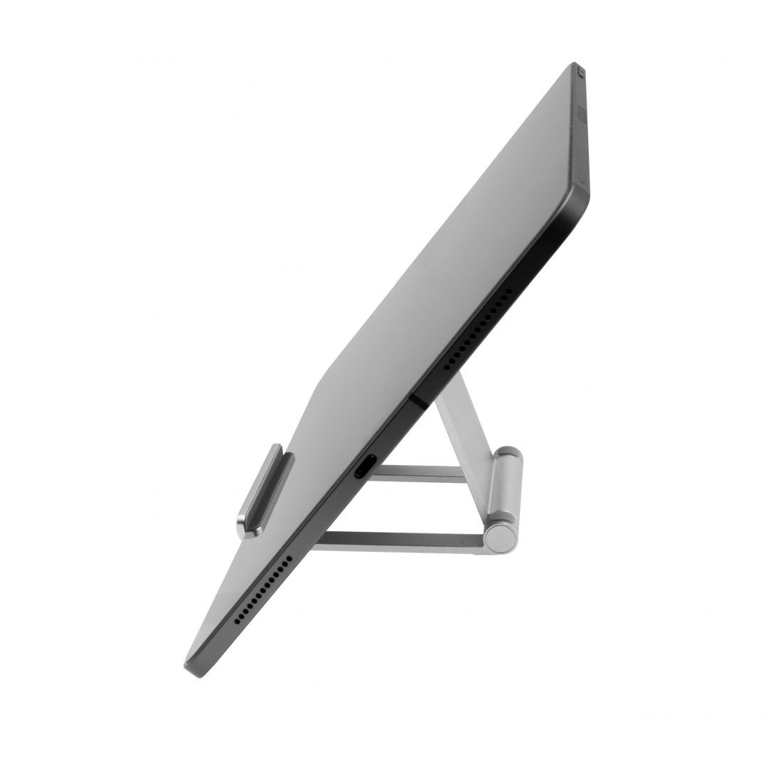 FIXED Aluminum table stand Frame Tab mobile phones and tablets Silver