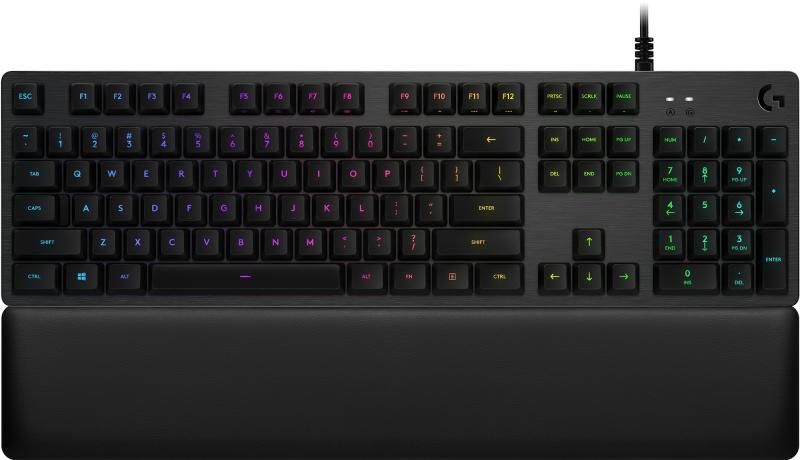 Logitech G513 GX Brown Tactile Gaming Keyboard Carbon US