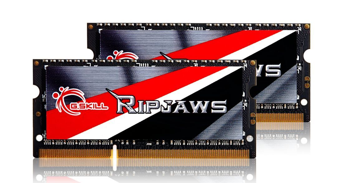 G.SKILL 8GB DDR3L 1600MHz Kit(2x4GB) SODIMM Ripjaws