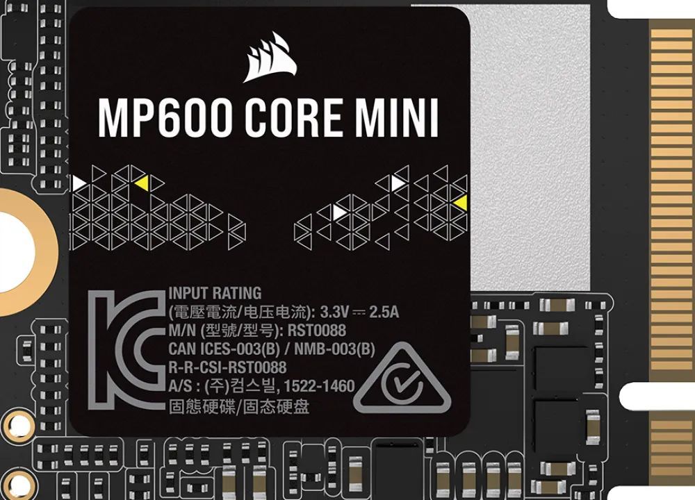 Corsair 1TB M.2 2230 NVMe MP600 Core Mini