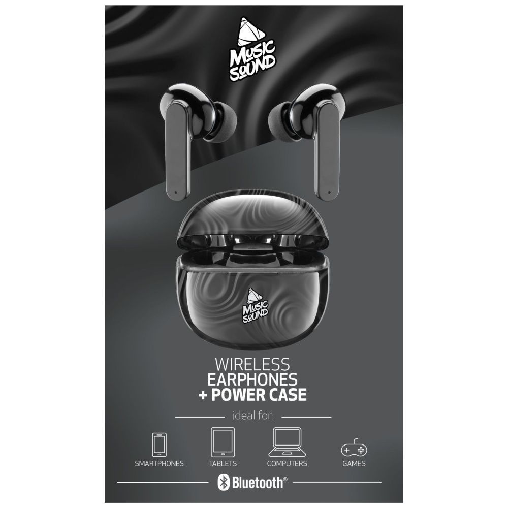 MUSICSOUND TWS In Ear Headset Black