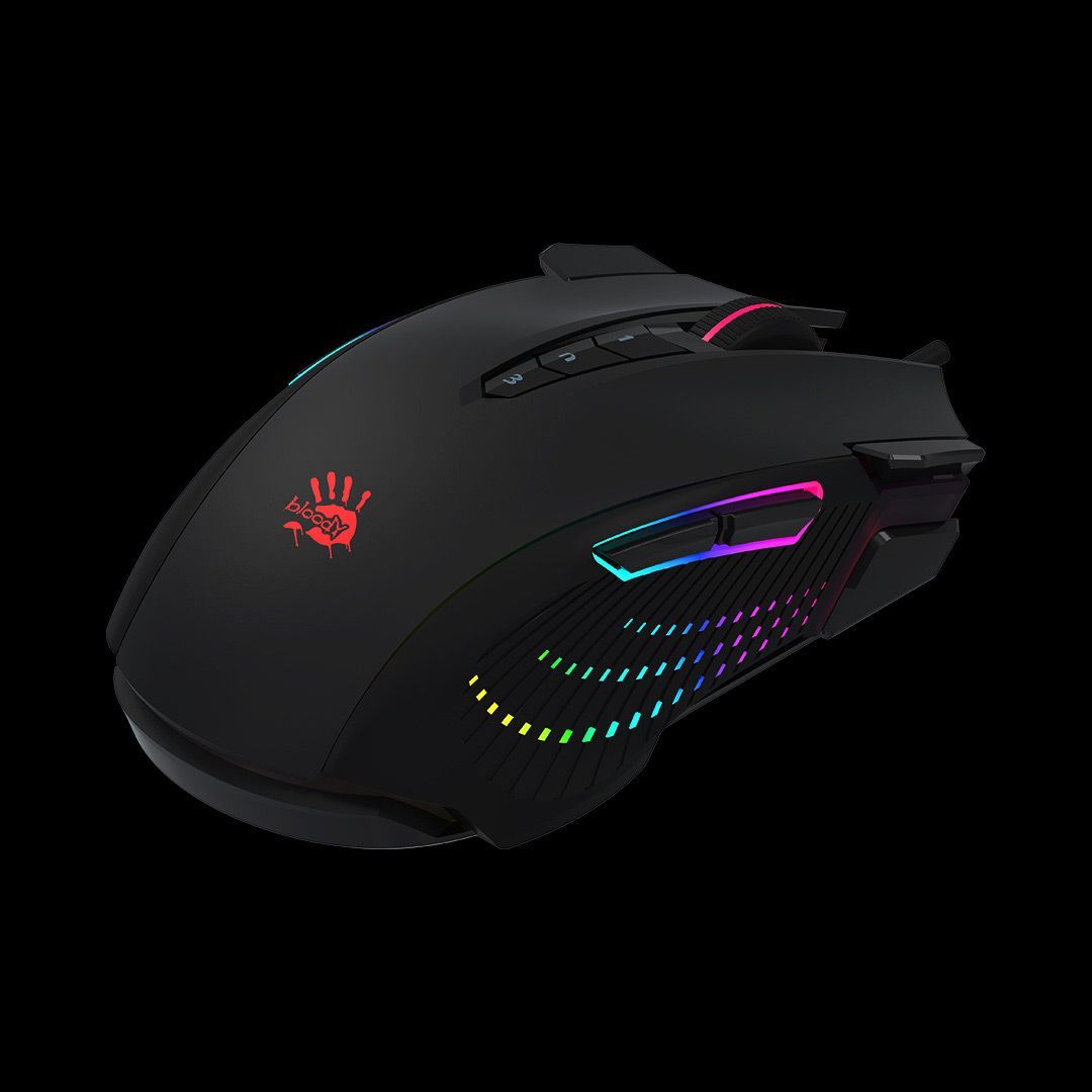 A4-Tech Bloody J90S RGB Gamer Mouse Black