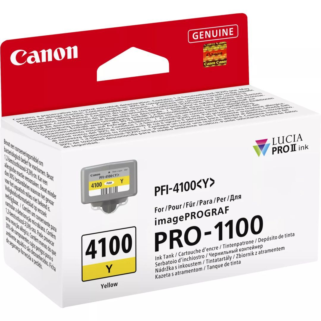 Canon PFI-4100 Yellow tintapatron