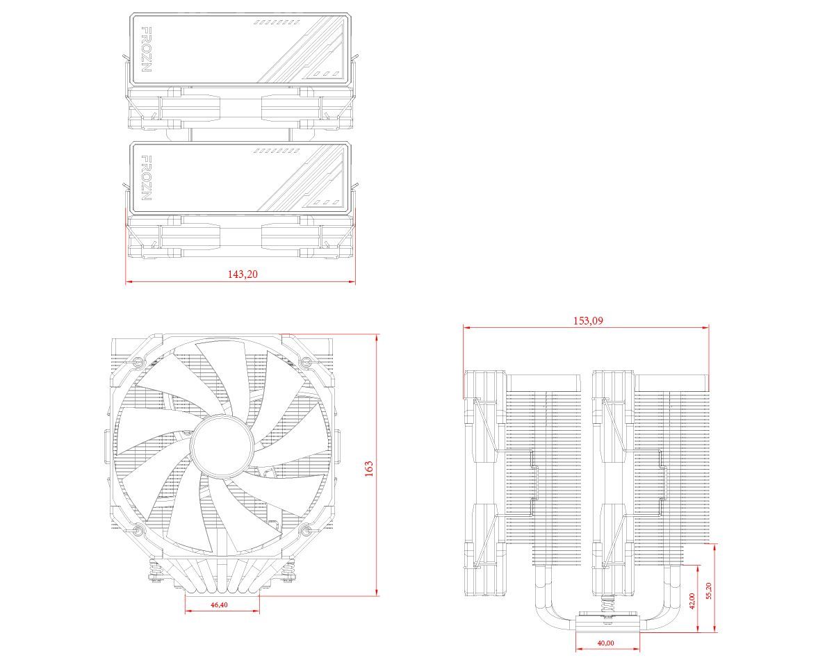 ID-COOLING FROZN A720 BLACK