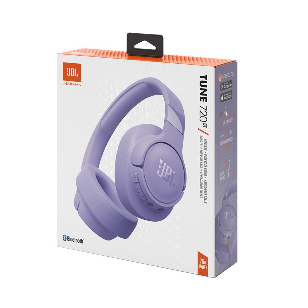 JBL Tune 720BT Bluetooth Headset Purple