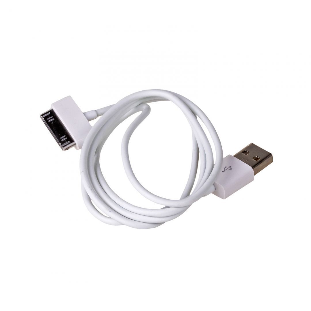 Akyga AK-USB-08 USB-Apple 30-pin cable 1m White