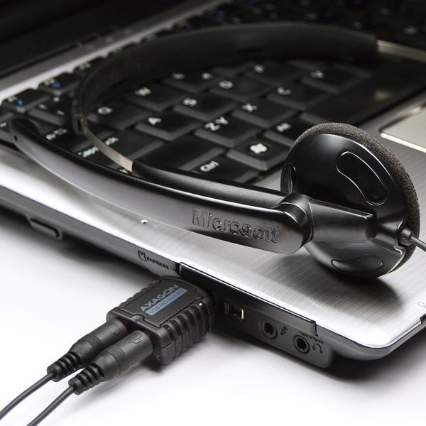 AXAGON ADA-17 HQ MINI AUDIO 2.0 USB Hangkártya