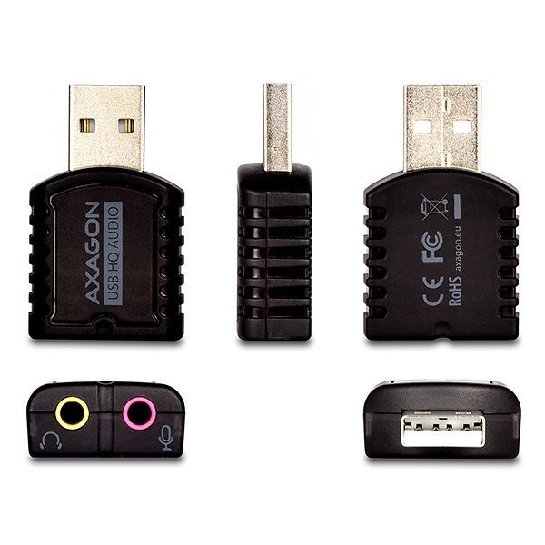 AXAGON ADA-17 HQ MINI AUDIO 2.0 USB Hangkártya