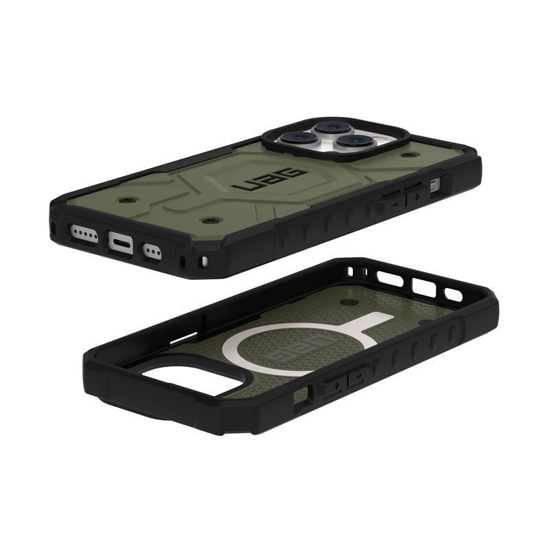 UAG Pathfinder MagSafe, olive - iPhone 14 Pro