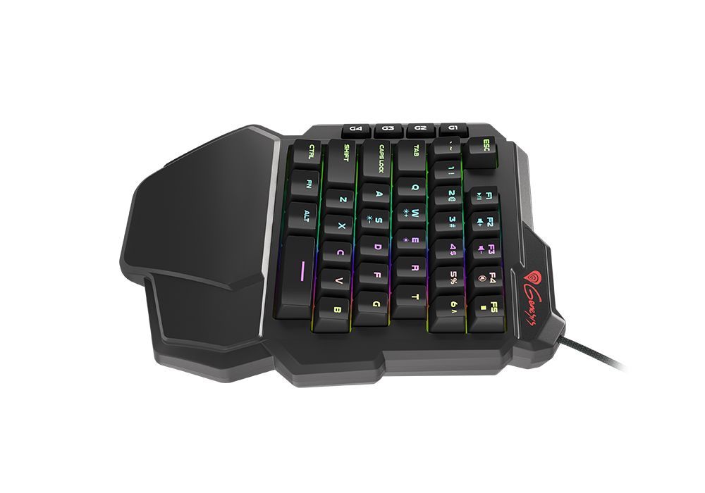 Natec Genesis Thor 100 RGB Gaming keyboard Black US