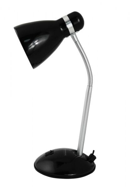 Esperanza Alkes E27 Desk Lamp Black