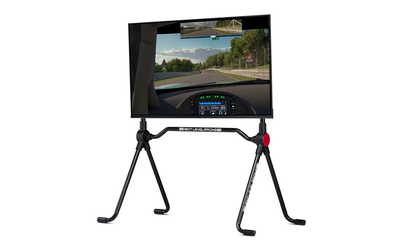 Next Level Racing LITE Free Standing Monitor Stand Black