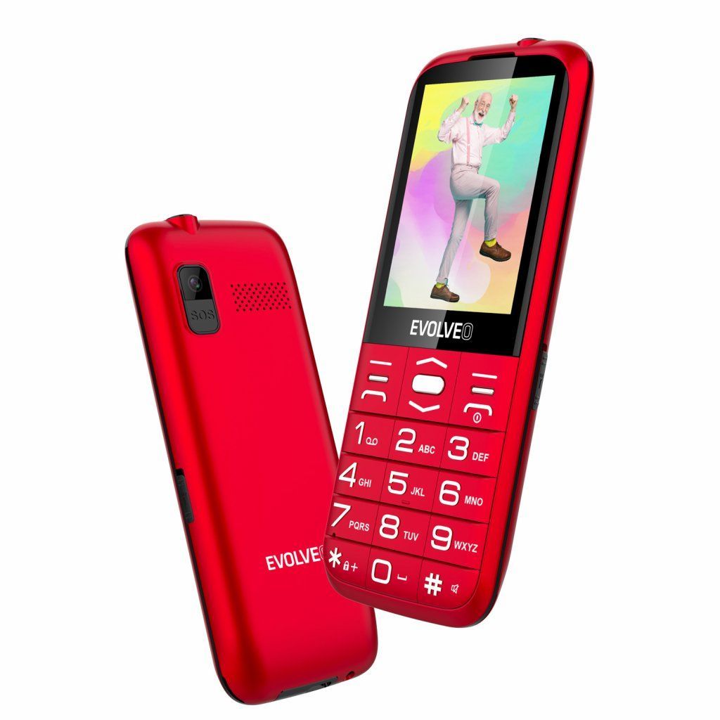 Evolveo EasyPhone XO Red