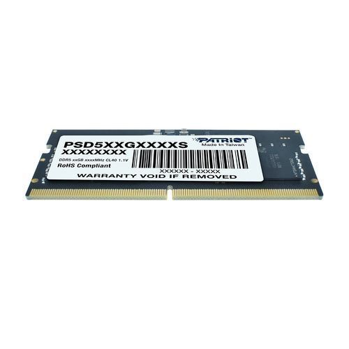 Patriot 16GB DDR5 4800MHz SODIMM Signature Line