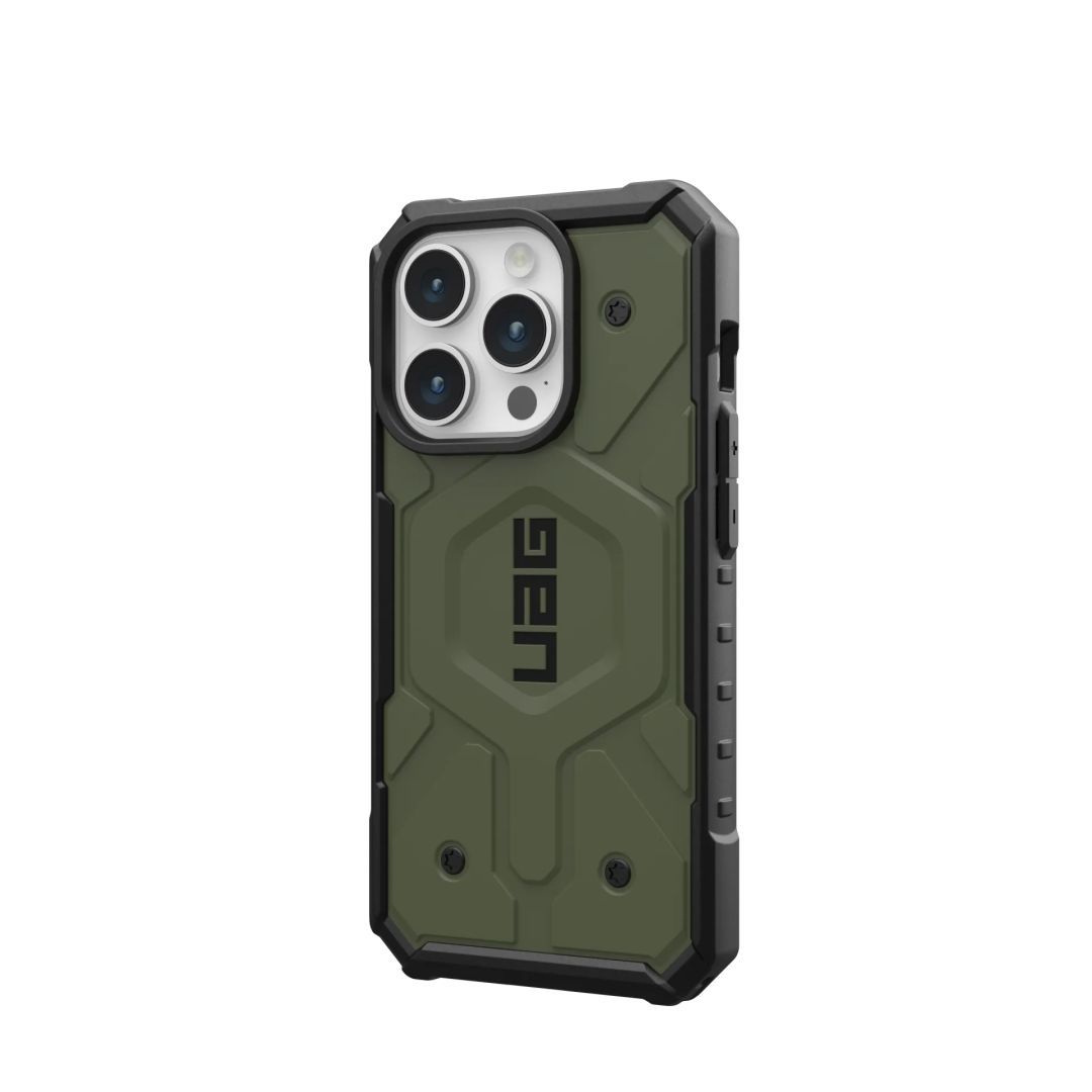 UAG Pathfinder case for MagSafe iPhone 15 Pro Olive Drab