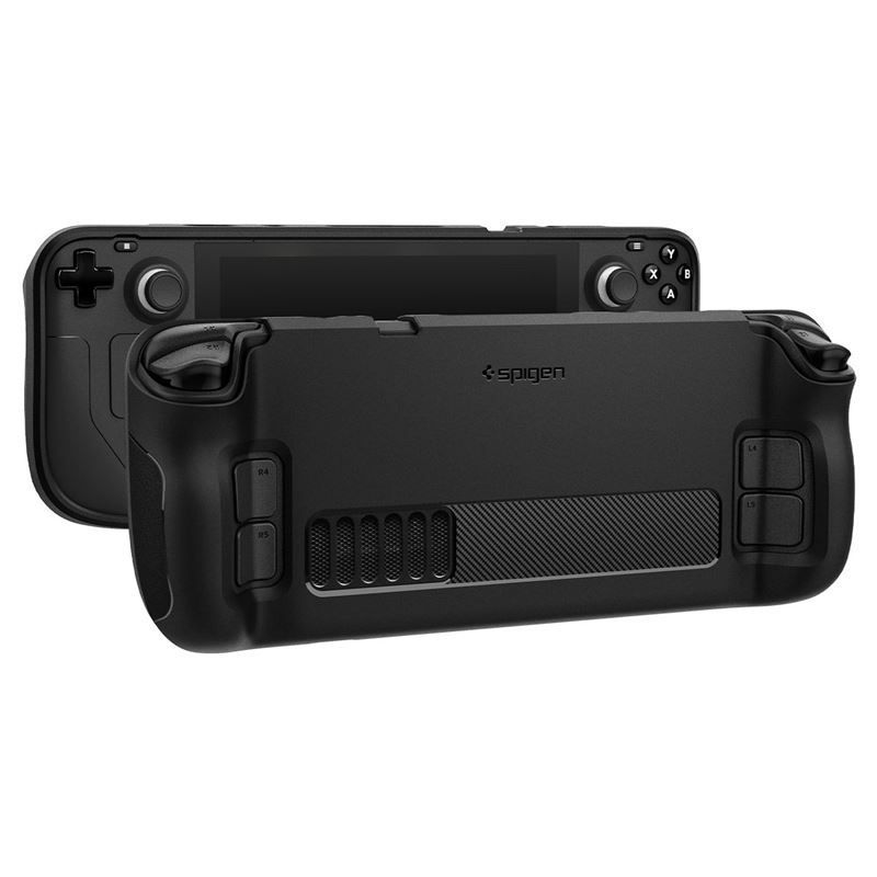 Spigen Rugged Armor Steam Deck Black