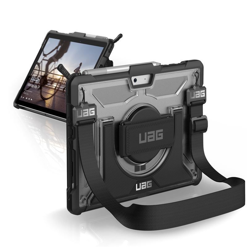 UAG Plasma with Handstrap, ice - Microsoft Surface Go 1/Go 2/Go 3