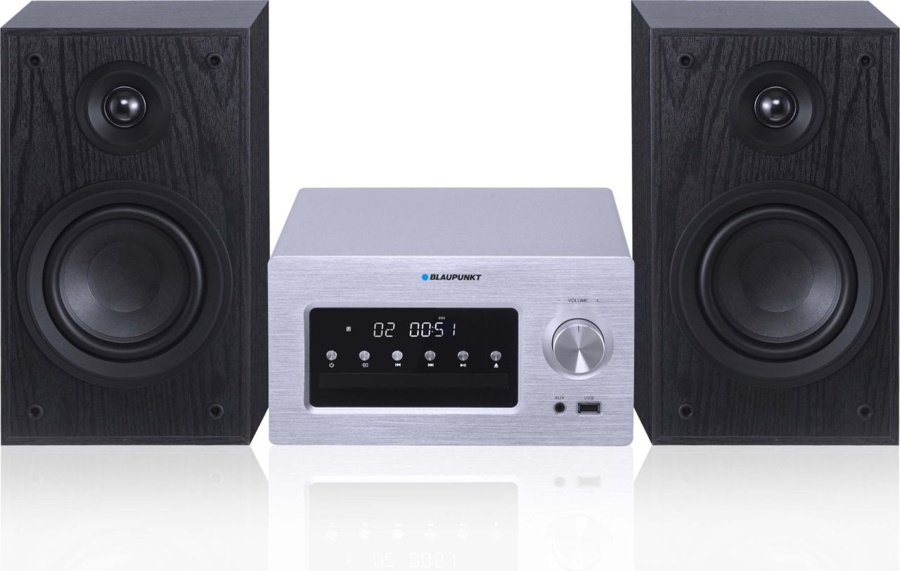 Blaupunkt MS70BT Bluetooth Microsystem Silver/Black