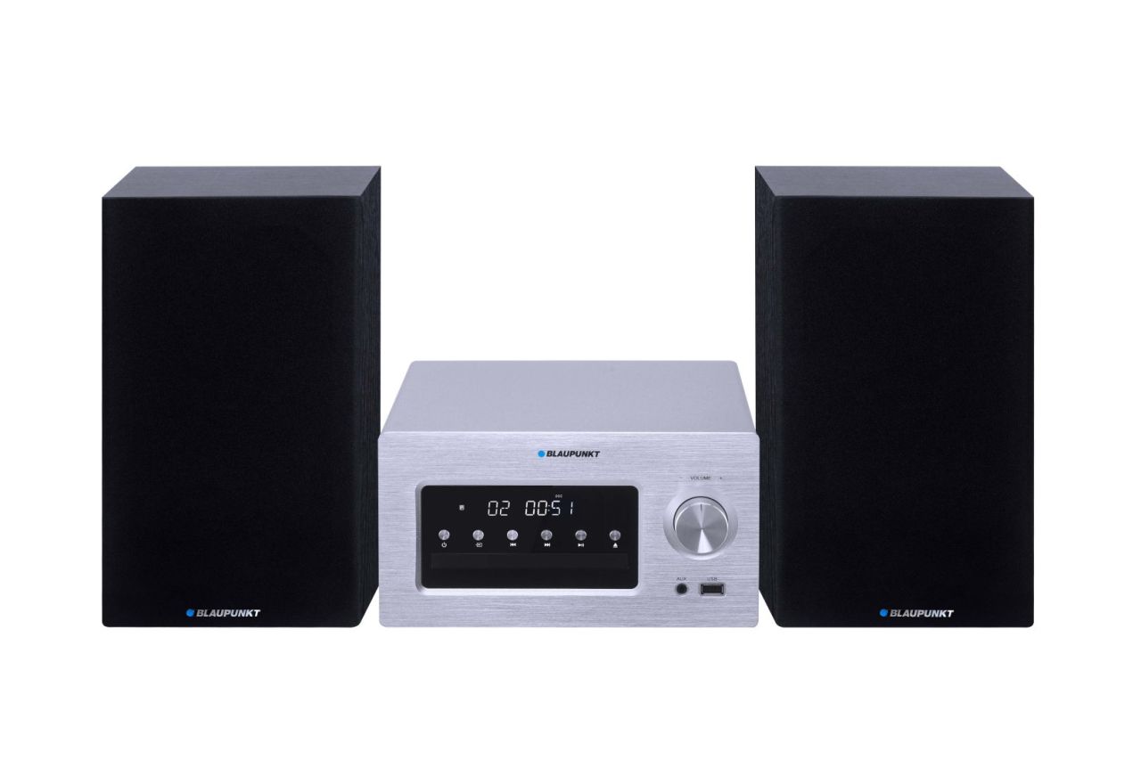 Blaupunkt MS70BT Bluetooth Microsystem Silver/Black