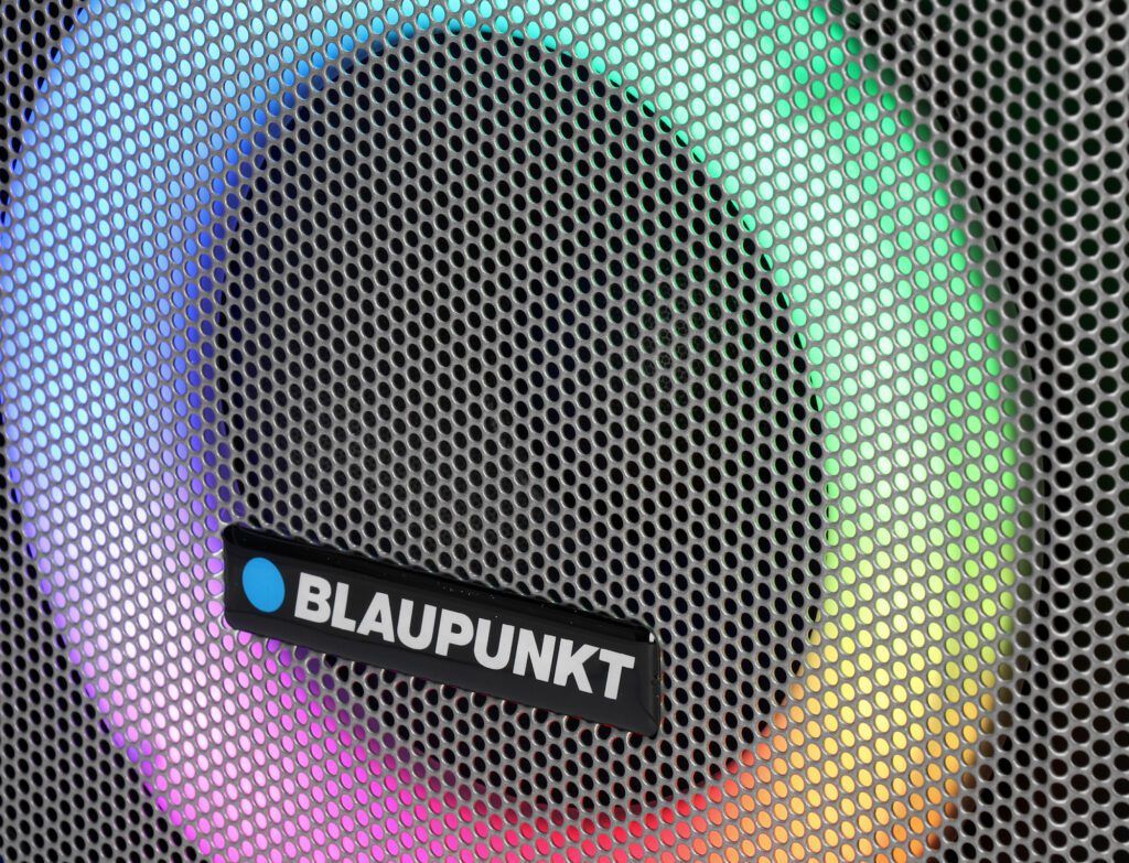 Blaupunkt MB08.2 Bluetooth Karaoke Speaker Black/Blue