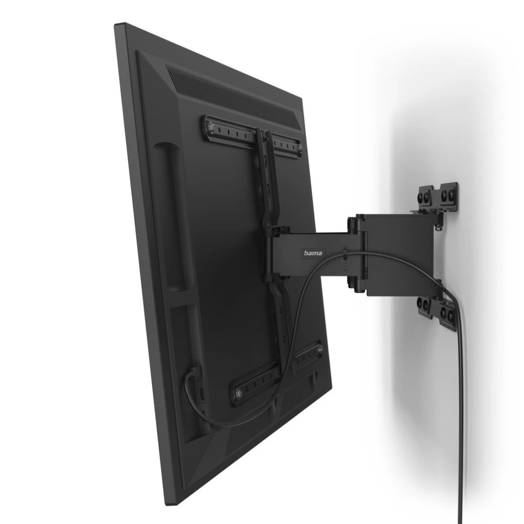 Hama FullMotion Ultraslim TV Wall Bracket 600x400 229cm (90") Black