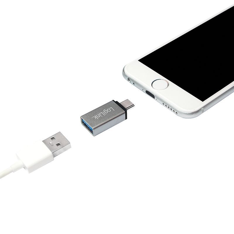 Logilink USB-C adapter to USB 3.0 female Silver