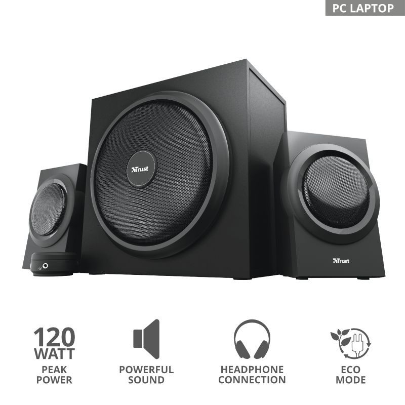 Trust Yuri 2.1 Speaker Set Black