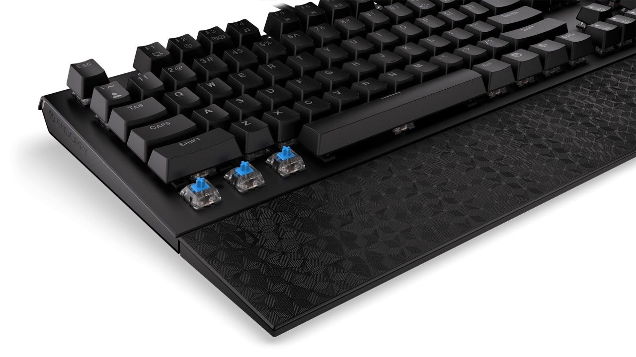 Endorfy Omnis Blue Switch Mechanical Keyboard Black US