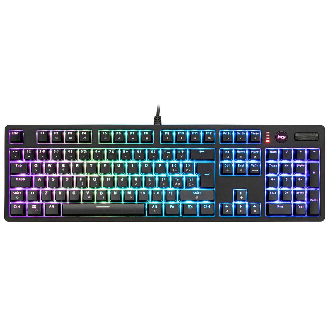 MS Elite C720 RGB Gaming Keyboard Black US