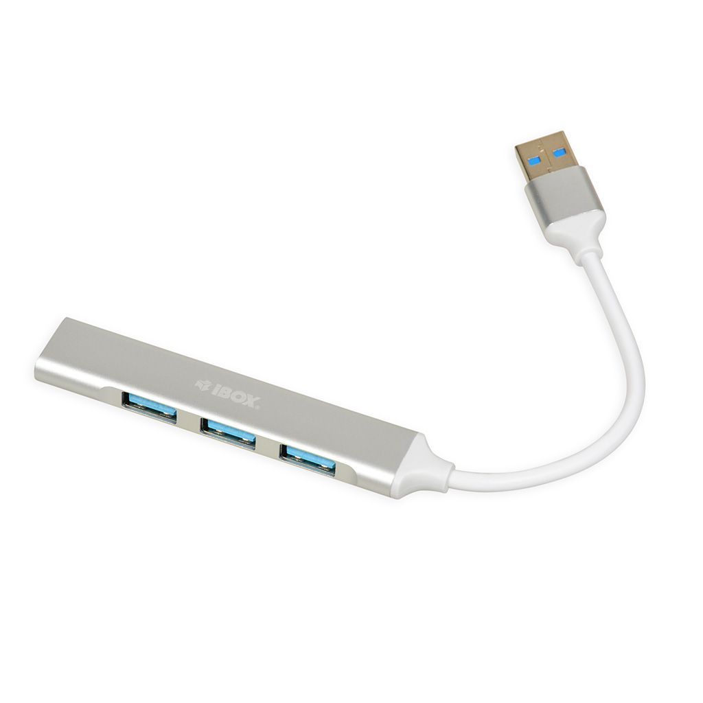 iBox IUH3FAS 4-port USB3.0 HUB Silver