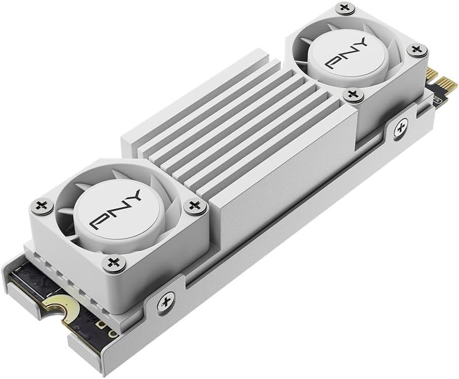 PNY 2TB M.2 2280 NVMe CS3150 with Heatsink White