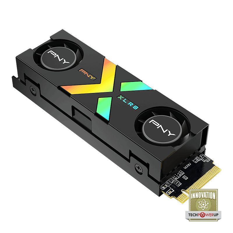 PNY 1TB M.2 2280 NVMe CS3150 with RGB Heatsink Black