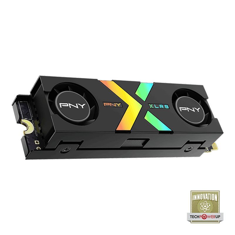 PNY 1TB M.2 2280 NVMe CS3150 with RGB Heatsink Black