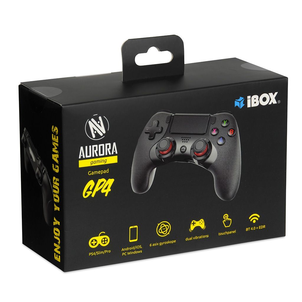 iBox IGP4 Bluetooth Gamepad Black