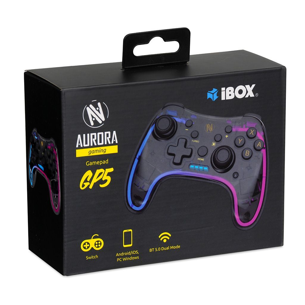 iBox IGP5 Bluetooth Gamepad Black