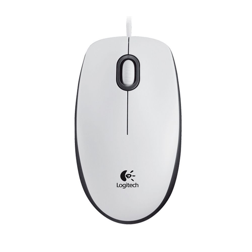 Logitech M100 Mouse White