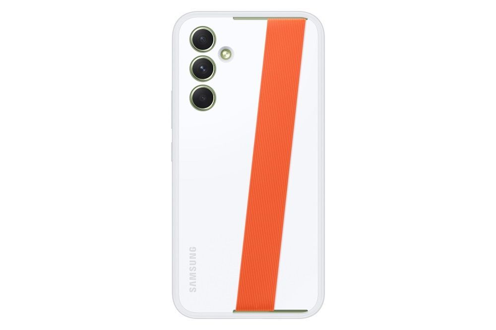 Samsung A54 Haze Grip Case White