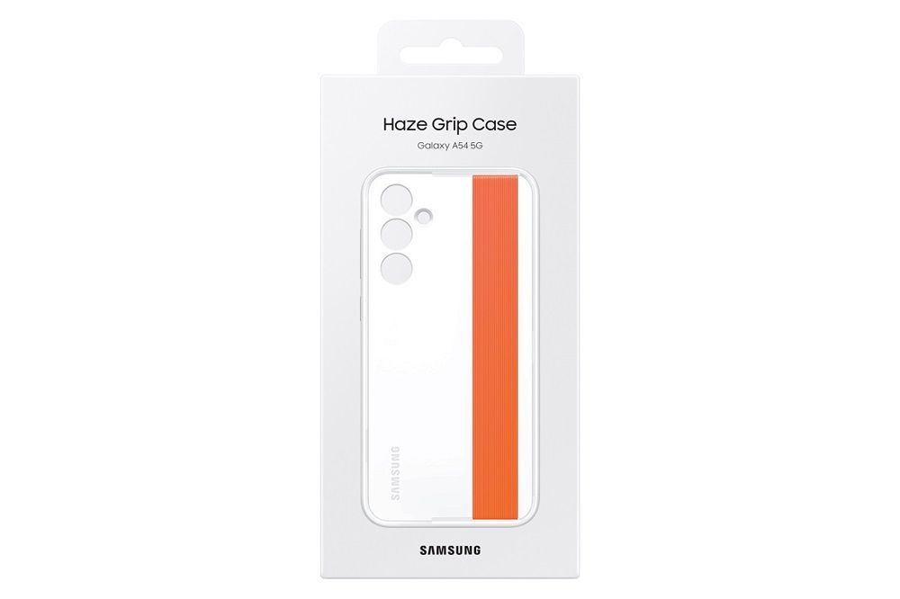 Samsung A54 Haze Grip Case White